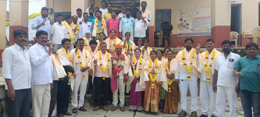 ಕನಕಪೂರ ಗ್ರಾಮ ಪಂಚಾಯತ್ ಅಧ್ಯಕ್ಷರಾಗಿ ಸುನೀಲಕುಮಾರ ಮೇತ್ರಿ ಆಯ್ಕೆ