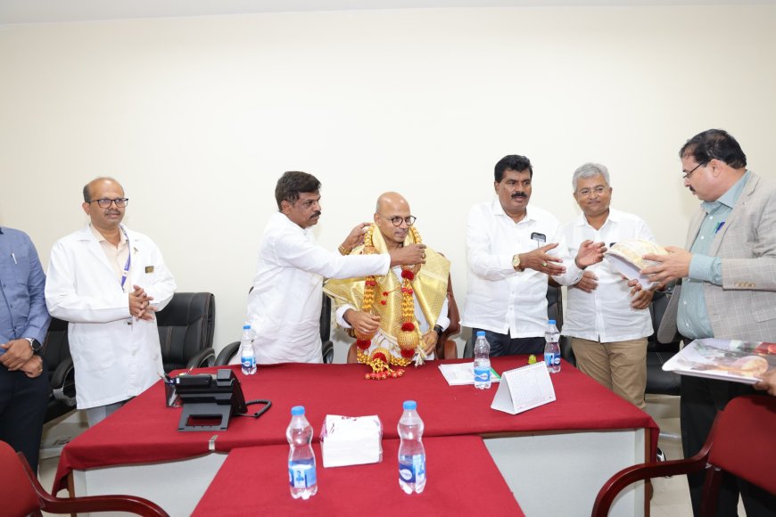 ಚಿಕ್ಕಮಗಳೂರು ಮೆಡಿಕಲ್ ಸೈ.ನೂತನ ಕಟ್ಟಡ ಕಾಮಗಾರಿಗೆ ಸಚಿವ ಶರಣಪ್ರಕಾಶ ಪಾಟೀಲರಿಂದ ಪರಿಶೀಲನೆ