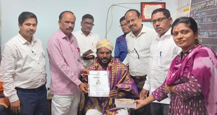 ಸುರೇಶ ವಗ್ಗೆ ಅವರಿಗೆಸನ್ಮಾನ