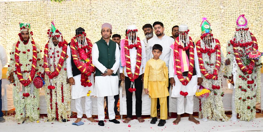 ಜನ್ಮದಿನದ ಪ್ರಯುಕ್ತ ಸಾಮೂಹಿಕ ವಿವಾಹ: ಸಾಮಾಜಿಕ ಭಾವೈಕ್ಯದ ನಾದ