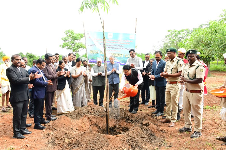 ಹೈಕೋರ್ಟ್ ನಲ್ಲಿ ವಿಶ್ವ ಪರಿಸರ ದಿನಾಚರಣೆ