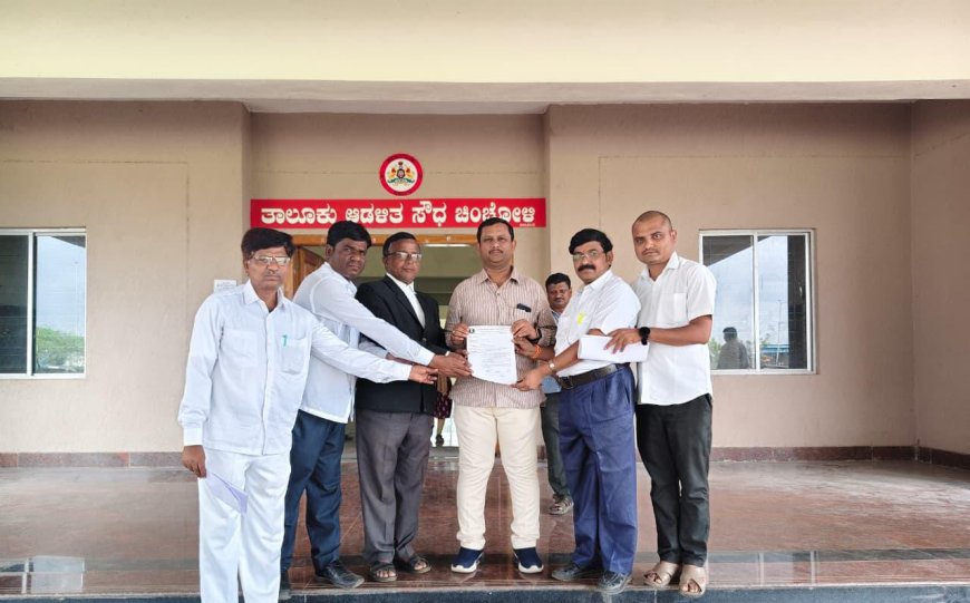 ವಕೀಲರ ಭವನಕ್ಕೆ ಸ್ಥಳವಾಕಾಶ ಕೋರಿ, ಕಾರ್ಯದರ್ಶಿಗಳಿಗೆ ಮನವಿ ಸಲ್ಲಿಕೆ