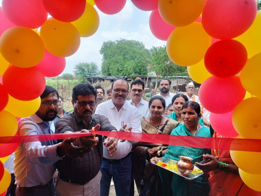 ಕೋಳಿ ಸಾಕಾಣಿಕೆ ಮತ್ತು ಮೋಟ್ಟೆ ಉತ್ಪಾದನೆ ಘಟಕದ ಉದ್ಘಾಟನಾ ಸಮಾರಂಭ