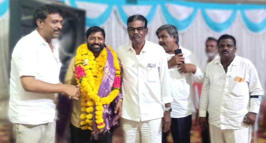ವೀರಶೈವ ಮಹಾಸಭೆ : ನೂತನ ಅಧ್ಯಕ್ಷರಾಗಿ ಭೀಮಾಶಂಕರ ಕುಂಬಾರ ಆಯ್ಕೆ :..