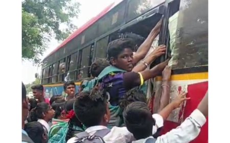 ಹೆಚ್ಚುವರಿ ಬಸ್ ಬಿಡುಗಡೆ ಆಗ್ರಹ: ಸರಿಯಾದ ಸಮಯಕ್ಕೆ ಬಸ್ ಓಡಿಸಲು ಮನವಿ