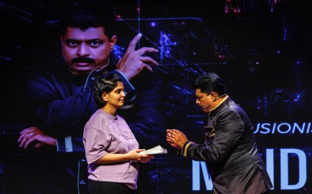 ಅಂತರಾಷ್ಟ್ರೀಯ ಮೆಗಾ ಮ್ಯಾಜಿಕ್ ಸ್ಟಾರ್ ಕುದ್ರೋಳಿ ಗಣೇಶ್ ಕಲಬುರಗಿಯಲ್ಲಿ:*  *ಜಾದೂ  ವಿನೂತನ ಪ್ರಯೋಗ ಮೆಂಟಲಿಸಂ ಪ್ರದರ್ಶನ ನಾಳೆ