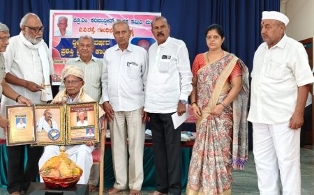 ಗಾಂಧೀ ಅನುಯಾಯಿ ಎಲ್.ನರಸಿಂಹಯ್ಯ ಅವರಿಗೆ ಪ್ರೊ. ಎಂ. ಕರೀಮುದ್ದೀನ್ ಪ್ರಶಸ್ತಿ.