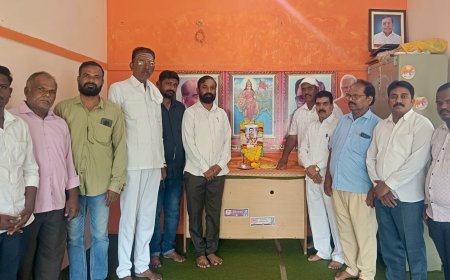 ವಾಡಿ ಬಿಜೆಪಿ ಕಛೇರಿಯಲ್ಲಿ ಶಿವಶರಣ ಹಡಪದ ಅಪ್ಪಣ್ಣನವರ ಜಯಂತಿ ಆಚರಣೆ