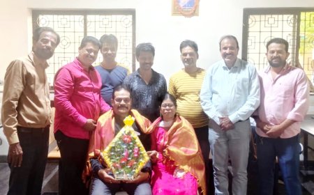 ಕೆಎಸ್ಆರ್ ಪಿ ಎಸ್ ಐ ಪುಂಡಲೀಕ ನಾಯಕ್ ಬೀಳ್ಕೊಡುಗೆ*