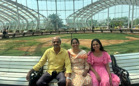 ದಾವಣಗೆರೆಯಲ್ಲೊಂದು ಸುಂದರ ಗಾಜಿನ ಮನೆ..