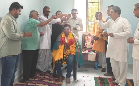 ಶರಣ್ ರಾಜ್ ಚಪ್ಪರಬಂದಿ ಅವರಿಗೆ ಸನ್ಮಾನ