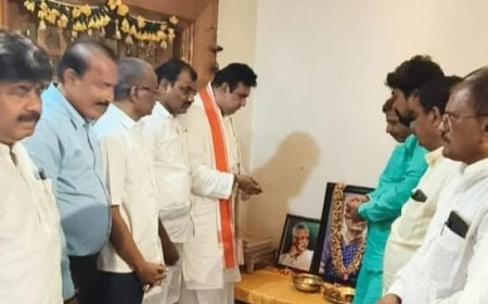 ಹಿರಿಯ ಚೇತನ ಮಹಾದೇವಪ್ಪ ಕಡೇಚೂರ್ ಗೆ ಪ್ರಮೋದ್ ಮಧ್ವರಾಜ್ ನಮನ