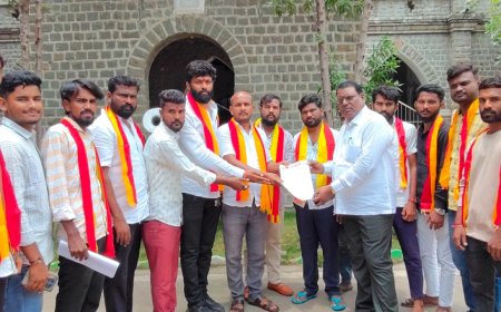 ಕಮಲಾಪೂರ ತಾಲೂಕು ಪಂಚಾಯತಿಯ ಅಧಿಕಾರಿಗಳ ವಿರುದ್ಧ ಭ್ರಷ್ಟಾಚಾರದ ಆರೋಪ: ಜಿಲ್ಲಾ ಪಂಚಾಯತಿಗೆ ಮನವಿ ಸಲ್ಲಿಸಿದ ಪ್ರತಿಭಟನಾಕಾರರು