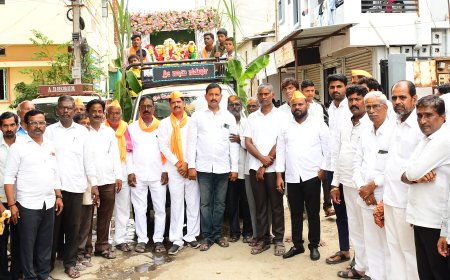 ಜಗತ್ ಬಡಾವಣೆಯಲ್ಲಿ ಶ್ರೀ ಮರಗಮ್ಮ ದೇವಿ ಜಾತ್ರಾ ಮಹೋತ್ಸವಕ್ಕೆ ಶಾಸಕ ಅಲ್ಲಮಪ್ರಭು ಪಾಟೀಲ ಚಾಲನೆ