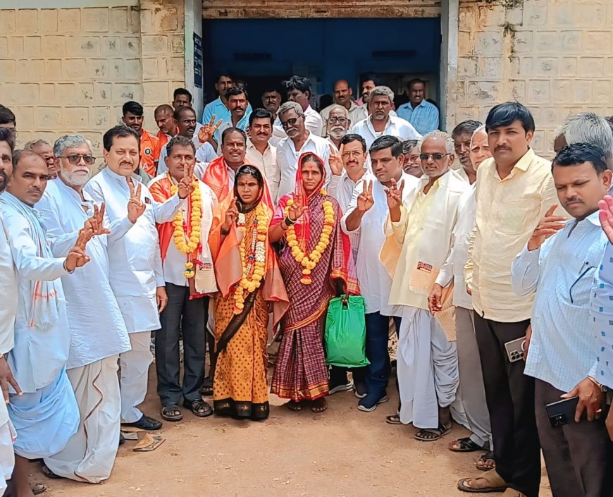 ಸಗರ ವಿ.ಎಸ್.ಎಸ್.ಎನ್,ಗೆ ನೂತನ ಅಧ್ಯಕ್ಷ ಉಪಾಧ್ಯಕ್ಷರ ಆಯ್ಕೆ