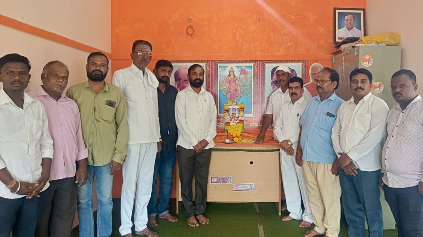 ವಾಡಿ ಬಿಜೆಪಿ ಕಛೇರಿಯಲ್ಲಿ ಶಿವಶರಣ ಹಡಪದ ಅಪ್ಪಣ್ಣನವರ ಜಯಂತಿ ಆಚರಣೆ