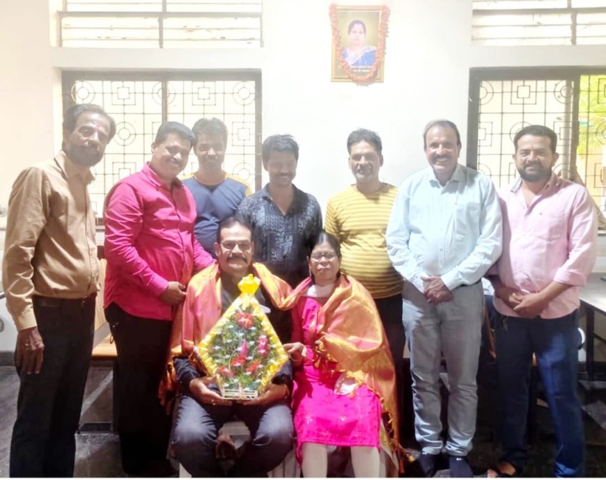 ಕೆಎಸ್ಆರ್ ಪಿ ಎಸ್ ಐ ಪುಂಡಲೀಕ ನಾಯಕ್ ಬೀಳ್ಕೊಡುಗೆ*