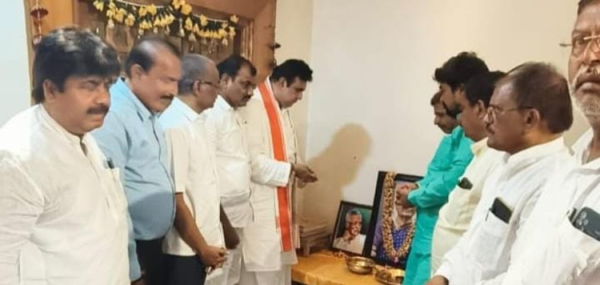 ಹಿರಿಯ ಚೇತನ ಮಹಾದೇವಪ್ಪ ಕಡೇಚೂರ್ ಗೆ ಪ್ರಮೋದ್ ಮಧ್ವರಾಜ್ ನಮನ