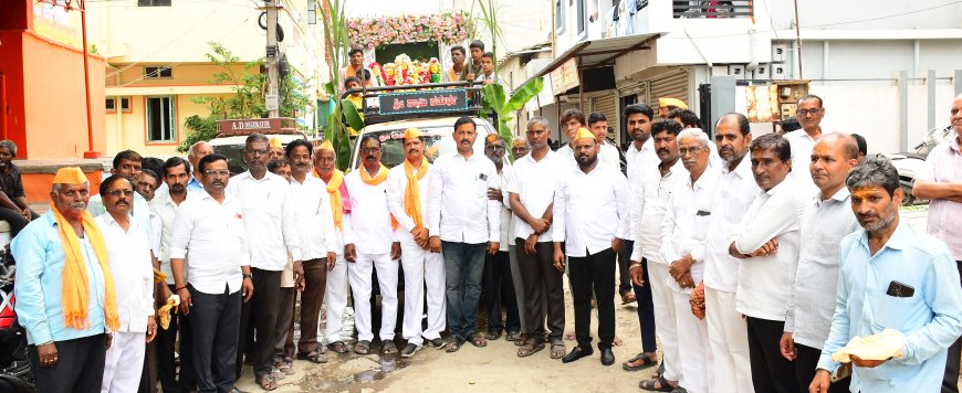 ಜಗತ್ ಬಡಾವಣೆಯಲ್ಲಿ ಶ್ರೀ ಮರಗಮ್ಮ ದೇವಿ ಜಾತ್ರಾ ಮಹೋತ್ಸವಕ್ಕೆ ಶಾಸಕ ಅಲ್ಲಮಪ್ರಭು ಪಾಟೀಲ ಚಾಲನೆ