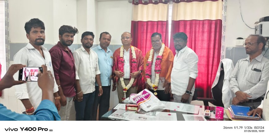 ವೈದ್ಯಾಧಿಕಾರಿ ಡಾ. ಉಮಾಕಾಂತ ರಾಜಗಿರಿ ಯವರಿಗೆ ಸನ್ಮಾನ