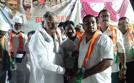 ಆಳಂದ ಕಾಂಗ್ರೆಸ್ಗೆ ಶಾಕ್: ಮುಸ್ಲಿಂ ನಾಯಕರು ಬಿಜೆಪಿ ಸೇರ್ಪಡೆ"