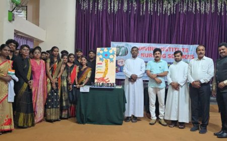 ಸೃಜನಶೀಲ ನರ್ಸಿಂಗ್ ವಿಜ್ಞಾನ ವಿದ್ಯಾರ್ಥಿಗಳಿಂದ ಅರೋಗ್ಯ ರಂಗಕ್ಕೆ ಉತ್ತಮ ಕೊಡುಗೆ : ಕಿರಣ್ ಜಾರ್ಜ್