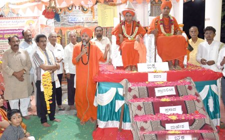 ಗುರು-ವಿರಕ್ತರ ಸಮನ್ವಯವೇ ಧರ್ಮದ ಶಕ್ತಿ : ಹಾನಗಲ್ಲ ಶ್ರೀಗಳ ಪಟ್ಟಾಧಿಕಾರ ಸಮಾರಂಭ