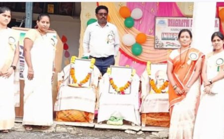 ಭಾಗಿರಥಿ ಶಾಲೆಯಲ್ಲಿ 79ನೇ ಸ್ವಾತಂತ್ರೋತ್ಸವ ಸಂಭ್ರಮ, “ಸ್ವಾತಂತ್ರ್ಯ ಹೋರಾಟಗಾರರನ್ನು ನೆನಪಿಸುವ ದಿನ”