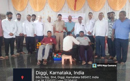 ರಕ್ತದಾನವು ಜೀವಗಳನ್ನು ಉಳಿಸುವ ಒಂದು ಶ್ರೇಷ್ಠ ಕೊಡುಗೆಯಾಗಿದೆ:ಶ್ರೀಕಾಂತ ಅಲ್ಲಾಪುರೆ