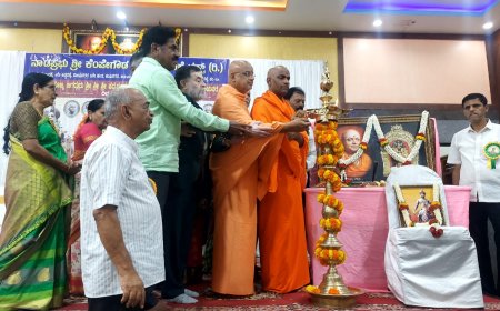 ಜನತೆಗೆ ಕೆಂಪೇಗೌಡರು ಸ್ಫೂರ್ತಿಯ ಸೆಲೆ: ನಿಶ್ಚಲಾನಂದನಾಥ ಸ್ವಾಮೀಜಿ