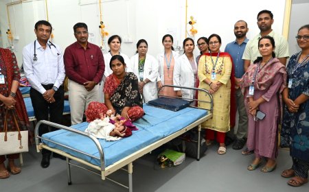 ಅಪರೂಪದ ಹೃದಯ ರೋಗದಿಂದ ಬಳಲುತ್ತಿದ್ದ ಗರ್ಭಿಣಿಗೆ ಯಶಸ್ವಿ ಚಿಕಿತ್ಸೆ ನೀಡಿದ ಬಸವೇಶ್ವರ ಆಸ್ಪತ್ರೆಯ ವೈದ್ಯರು