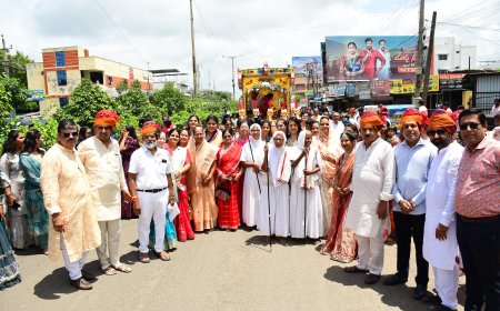 ಜೈನ್  ಸಮಾಜ ಭಾರತ ಪ್ರೈವೇಟ್ ಪಾರ್ಕ್ ವತಿಯಿಂದ ಚಾತುರ್ಮಾಸ್ ಉಪಲಕ್ಷ ಉಪವಾಸ ಸಮಾಪ್ತಿ ಕಾರ್ಯಕ್ರಮ