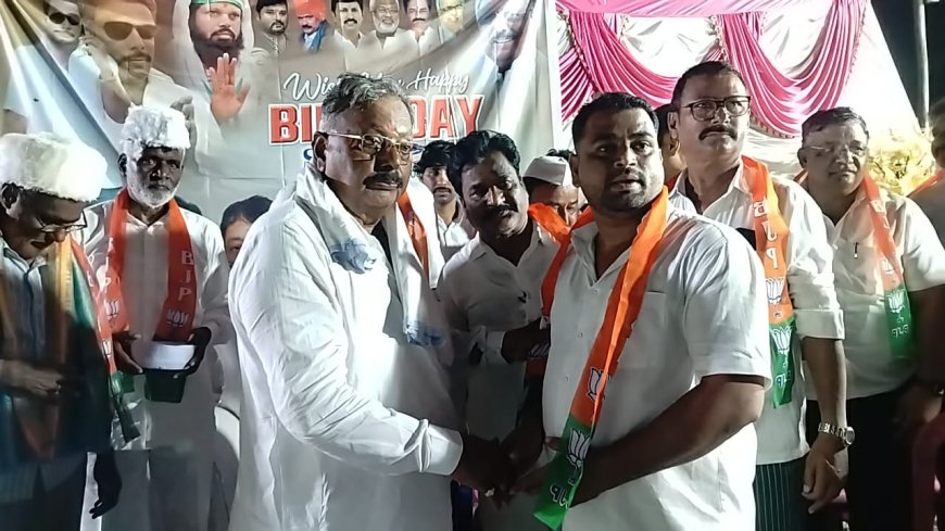 ಆಳಂದ ಕಾಂಗ್ರೆಸ್ಗೆ ಶಾಕ್: ಮುಸ್ಲಿಂ ನಾಯಕರು ಬಿಜೆಪಿ ಸೇರ್ಪಡೆ"