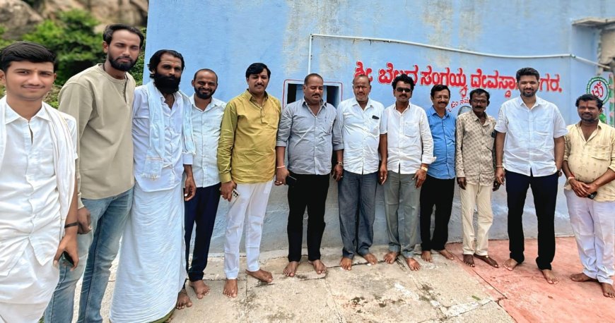ಬೆಲ್ಲದ ಸಂಗಯ್ಯನ ದರ್ಶನ ಪಡೆದ ಭಕ್ತರು