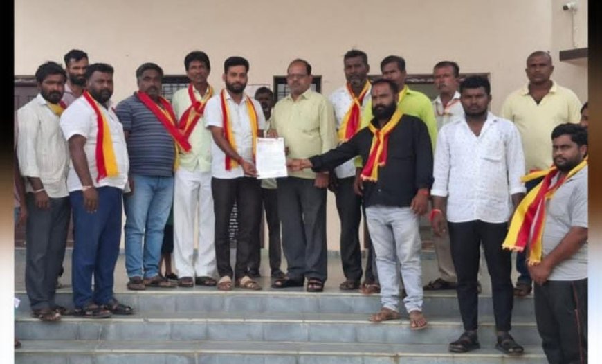 ಡಾ// ವಿಷ್ಣುವರ್ಧನ್ ಸಮಾಧಿ ಅಕ್ರಮವಾಗಿ ನೆಲಸಮ ಮಾಡಿದವರ ವಿರುದ್ಧ. ಕಾನೂನು ಕ್ರಮ ಕೈಗೊಂಡು ಗಡಿಪಾರು ಮಾಡಬೇಕು:-ಕರವೇ ಆಗ್ರಹ