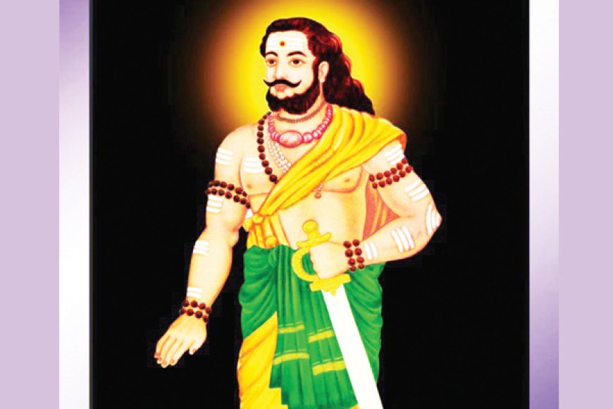 ಮಡಿವಾಳ ಮಾಚಿದೇವರ ಕಾಯಕ ಪ್ರಜ್ಞೆ.