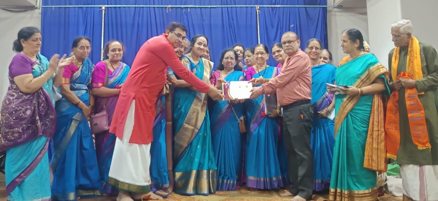 ಸಮಾಜವನ್ನು ಒಗ್ಗೂಡಿಸಲು ಭಜನಾ ಸ್ಪರ್ಧೆಗಳ ಪಾತ್ರ ಪ್ರಮುಖ'  ಶ್ರೀನಿವಾಸ ಉತ್ಸವ ಬಳಗದ ಸಂಸ್ಥಾಪಕ ಅಧ್ಯಕ್ಷ  ಡಾ.ವಾದಿರಾಜ ತಾಯಲೂರು ಅಭಿಮತ
