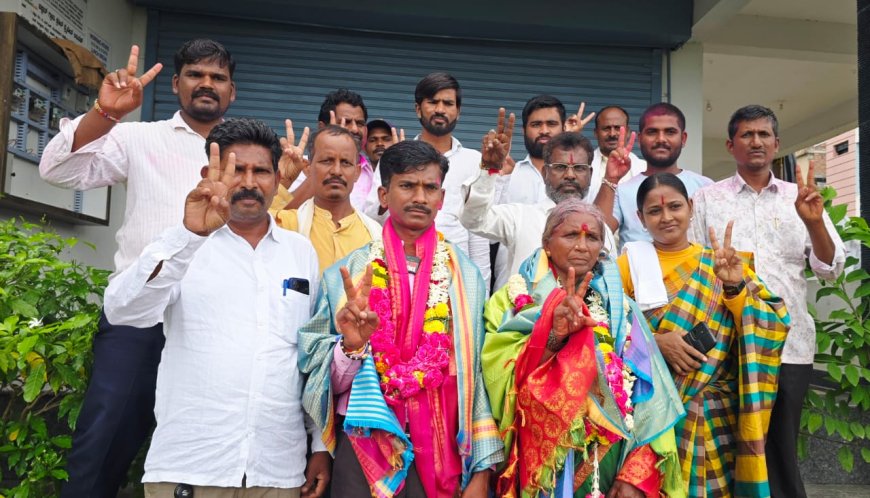 ಅಂಬವ್ವ ರಾಜಾಪೂರ ಪಟ್ಟಣ ಅವರು 349 ಮತಗಳು ಪಡೆದು ಐತಿಹಾಸಿಕ ಗೆಲವು