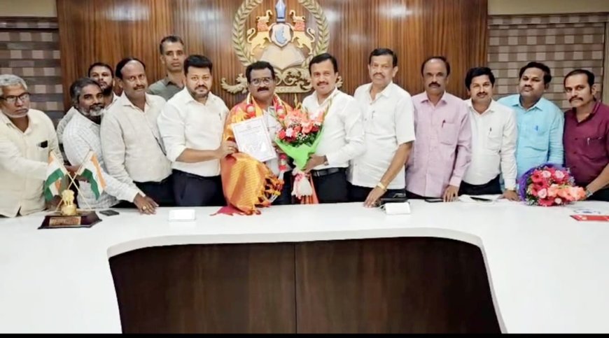 ವಿಭಾಗೀಯ ಉಪಾಧ್ಯಕ್ಷರಾಗಿ  ನೀಜಲಿಂಗಪ್ಪ ಕೊರಳ್ಳಿ ಆಯ್ಕೆ.
