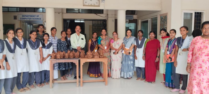 ಪರಿಸರ ಸ್ನೇಹಿ ಗಣಪತಿ ವಿಗ್ರಹಗಳ ತೈಯಾರಿ