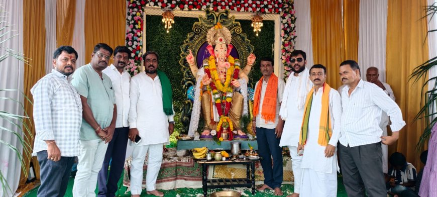 ಸಗರದಲ್ಲಿ ಸಂಭ್ರಮದ ಗಣೇಶ್ ಚತುರ್ಥಿ