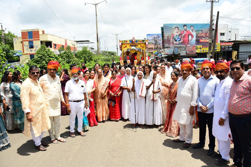 ಜೈನ್ ಸಮಾಜ ಭಾರತ ಪ್ರೈವೇಟ್ ಪಾರ್ಕ್ ವತಿಯಿಂದ ಚಾತುರ್ಮಾಸ್ ಉಪಲಕ್ಷ ಉಪವಾಸ ಸಮಾಪ್ತಿ ಕಾರ್ಯಕ್ರಮ