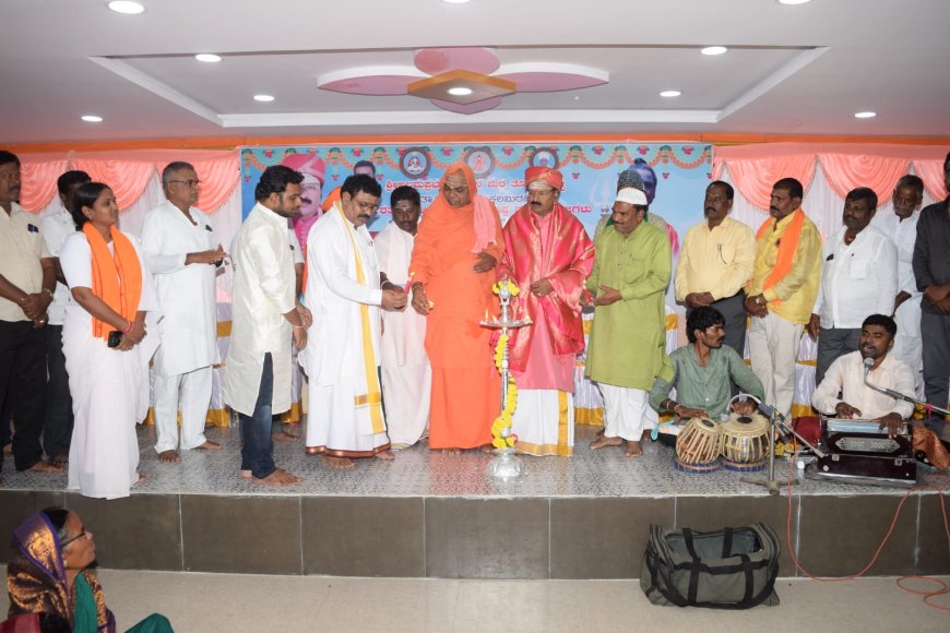 ಪರೋಪಕಾರವೆ ಮನುಷ್ಯ ಜನ್ಮದ ಗುರಿಯಾಗಬೇಕು ; ಪೂಜ್ಯ ಶ್ರೀ ಡಾ. ಮಲ್ಲಣಪ್ಪ ಮಹಾಸ್ವಾಮಿಜಿಗಳು
