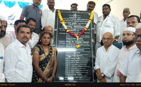 ನಿಡಗುಂದಾದಲ್ಲಿ ಸರ್ಕಾರಿ ಪದವಿ ಪೂರ್ವ ಕಾಲೇಜ್ ನಿರ್ಮಾಣಕ್ಕೆ ಅಡಿಗಲ್ಲು:-ಡಾ.ಶರಣ ಪ್ರಕಾಶ ಪಾಟೀಲ