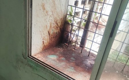 ಭೀ.ಗುಡಿ ಕೆಬಿಜೆಎನ್ಎಲ್ ಕಚೇರಿ ಗೋಡೆಯ ದುಸ್ಥಿತಿ