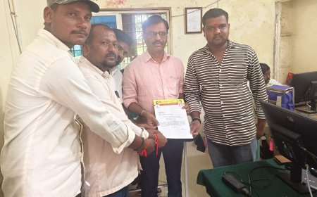 ಮಳೆಯಿಂದ ಬೆಳೆ ಹಾನಿ ಕೂಡಲೇ ರೈತರಿಗೆ  ರಾಜ್ಯ ಸರ್ಕಾರ ಪರಿಹಾರ ಧನ  ವಿತರಿಸಬೇಕು ಭರತ್ ಎಮ್ ದೊರೆ ಅಗ್ರಹ...