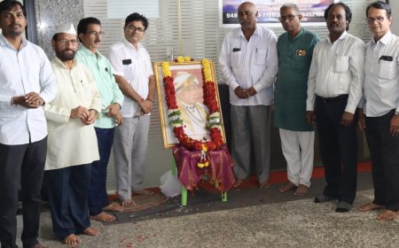 ಡಾ. ಅಪ್ಪಾ ನಾಡು ಕಂಡ ಮಹಾನ್ ದಾರ್ಶನಿಕರು ಗುರು ಉಪದೇಶ ಕಚೇರಿಯಲ್ಲಿ `ನುಡಿ ನಮನ