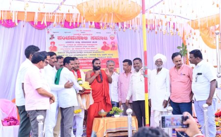 ಪಂಚಮಸಾಲಿಗಳು ಜಾಗೃತರಾಗಲಿ - ವಚನಾನಂದ ಶ್ರೀಗಳು