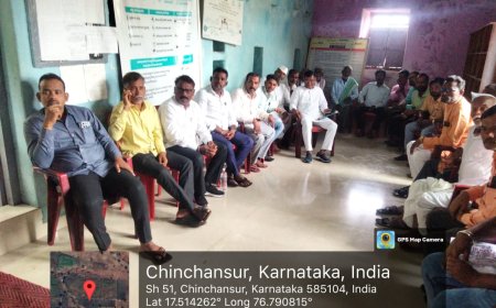 ಚಿಂಚನ್ಸೂರ್ನಲ್ಲಿ 2.3 ತೀವ್ರತೆಯ ಭೂಕಂಪ - ಸಮುದಾಯಕ್ಕೆ ಆತಂಕದ ಅಗತ್ಯವಿಲ್ಲ