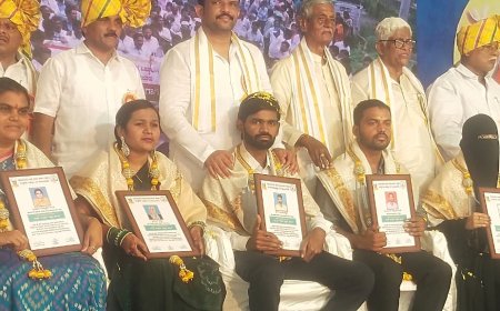 ರಮೇಶ್ ಸಜ್ಜನಗೆ ಜಿಲ್ಲಾ ಮಟ್ಟದ ಉತ್ತಮ ಶಿಕ್ಷಕ ಪ್ರಶಸ್ತಿ ಪ್ರದಾನ